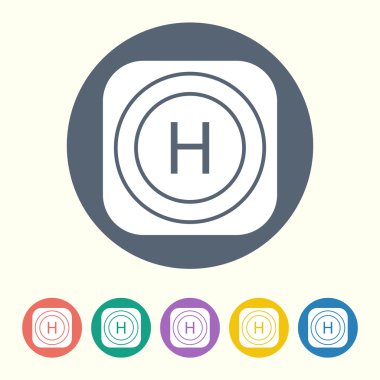 Modern simgenin vektör illüstrasyonu