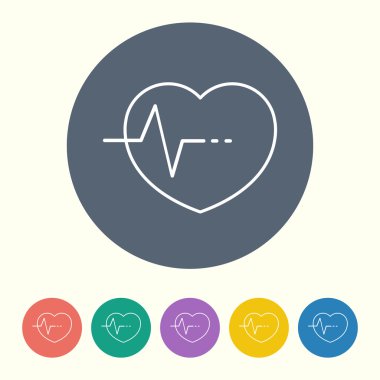 Modern simgenin vektör illüstrasyonu