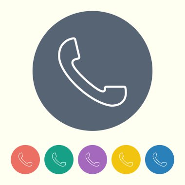 İş ve finans simgesinin vektör illüstrasyonu 