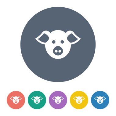 modern çiftlik simgesi