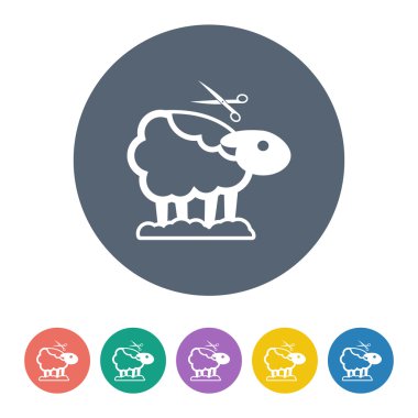 modern çiftlik simgesi