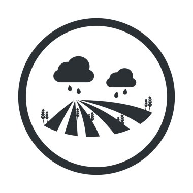 modern çiftlik simgesi