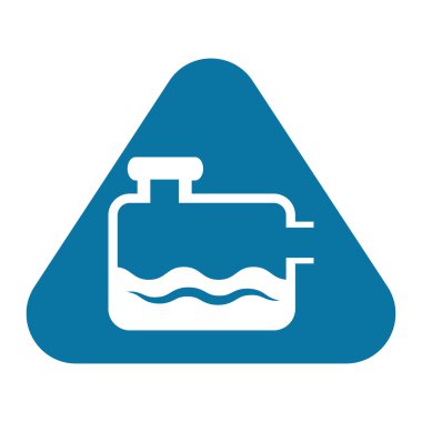 Gaz şişesi Icon - vektör