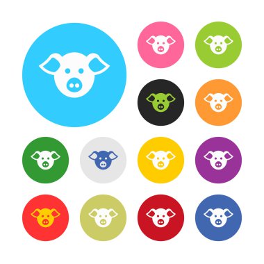 modern çiftlik simgesi