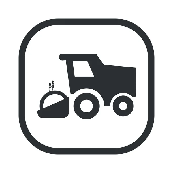Icono de granja moderna — Vector de stock