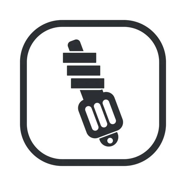 Moderne auto reparatie pictogram — Stockvector