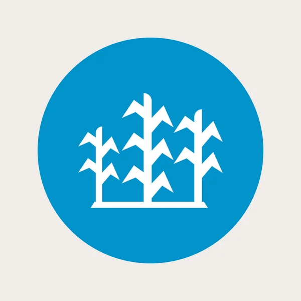 Icono de granja moderna — Vector de stock