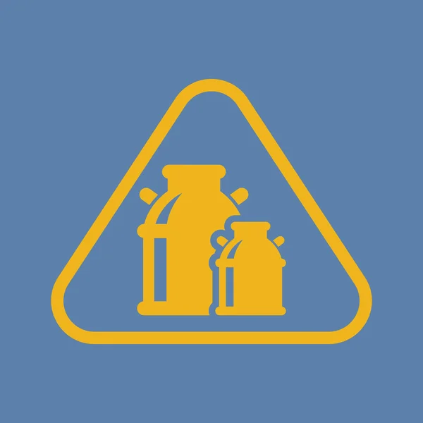 Moderne boerderij pictogram — Stockvector