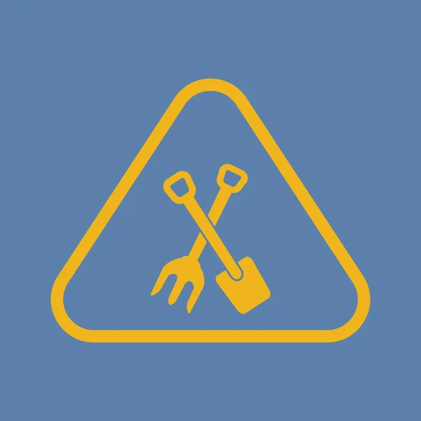 Moderne boerderij pictogram — Stockvector