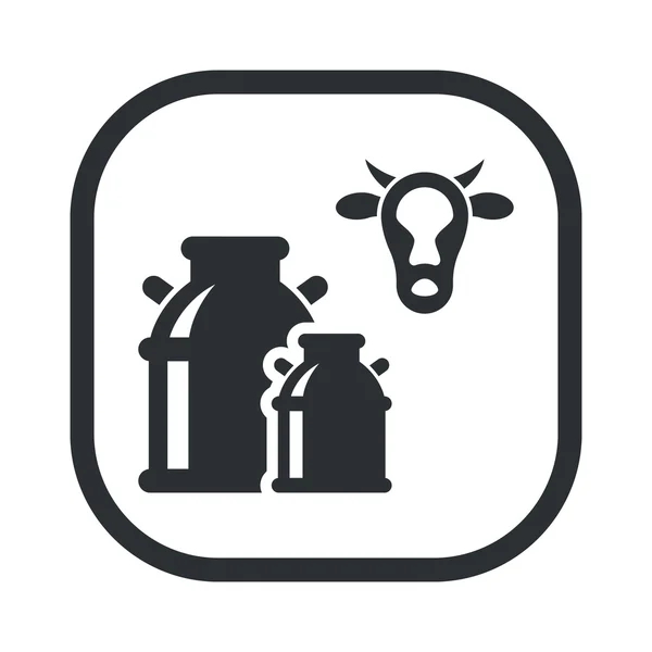 Ícone fazenda moderna —  Vetores de Stock