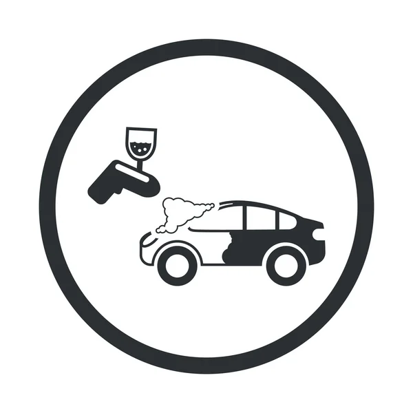 Moderne auto reparatie pictogram — Stockvector