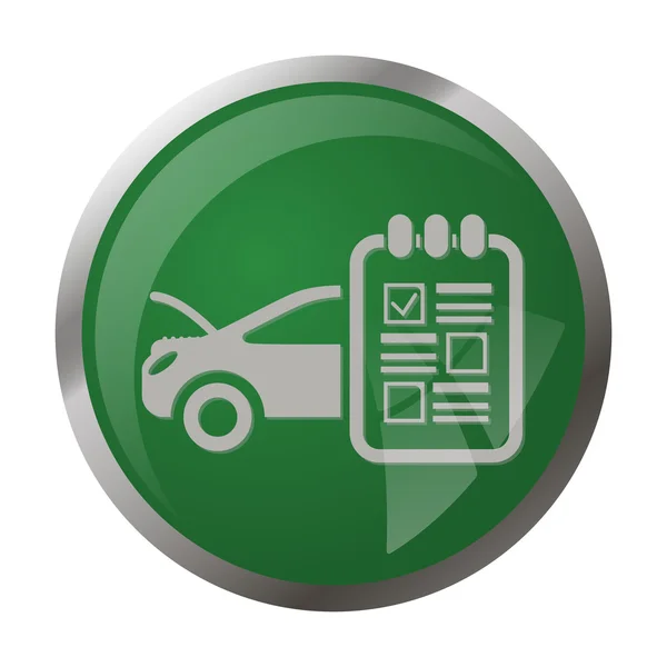 Icono de reparación de automóviles modernos — Vector de stock