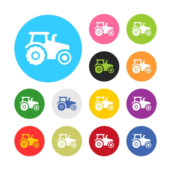 Modern farm icon — Stock Vector