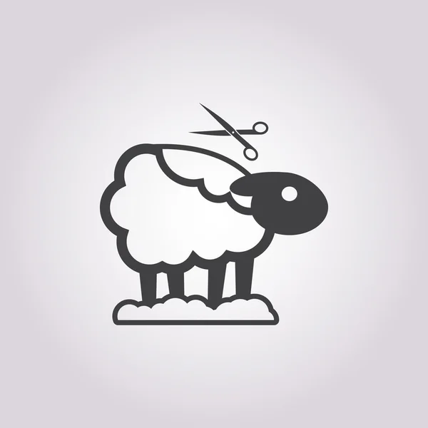 Modern farm icon — Stock Vector