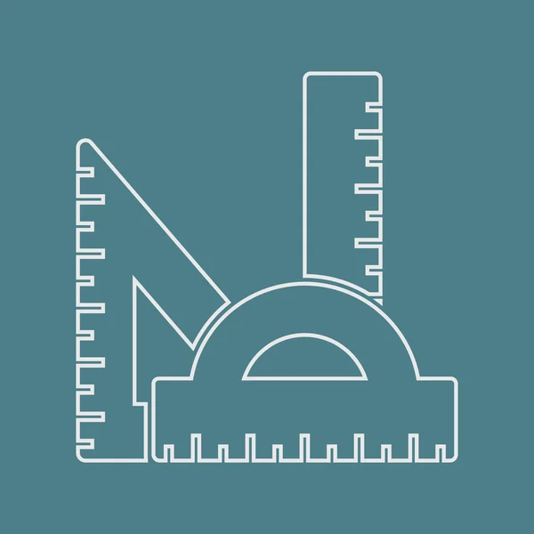 Moderne onderwijs pictogram — Stockvector