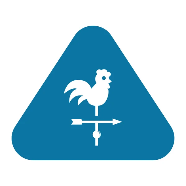 Moderne boerderij pictogram — Stockvector