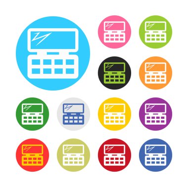 Vektör kümesi bir makyaj için aksesuar: ruj, gölge, mürekkep, toz