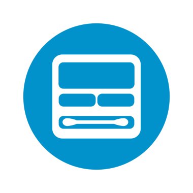 Vektör kümesi bir makyaj için aksesuar: ruj, gölge, mürekkep, toz