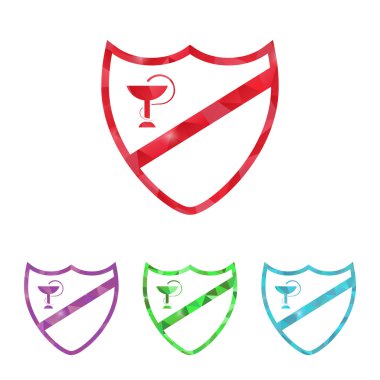 Modern simgenin vektör illüstrasyonu