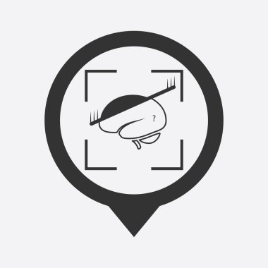 Modern simgenin vektör illüstrasyonu