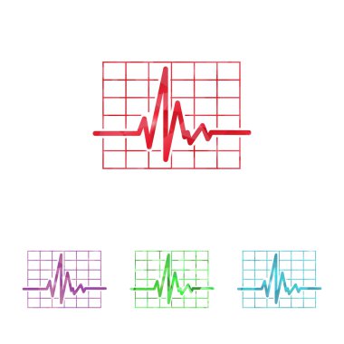 Modern simgenin vektör illüstrasyonu