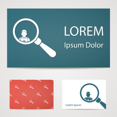 İş ve finans simgesinin vektör illüstrasyonu 