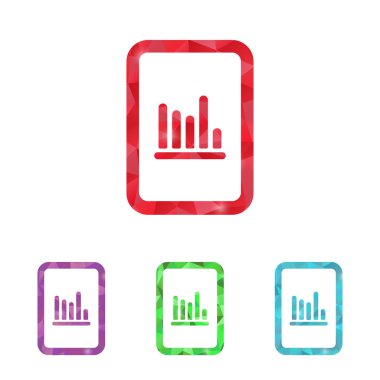 İş ve finans simgesinin vektör illüstrasyonu 
