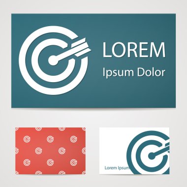 İş ve finans simgesinin vektör illüstrasyonu 