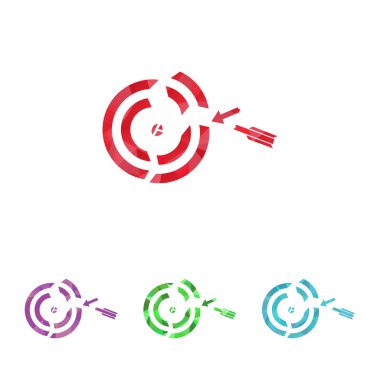 İş ve finans simgesinin vektör illüstrasyonu 