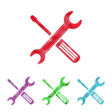 İş ve finans simgesinin vektör illüstrasyonu 