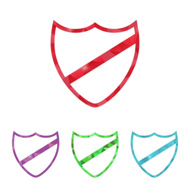 Modern simgenin vektör illüstrasyonu