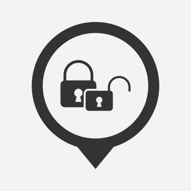 Modern simgenin vektör illüstrasyonu