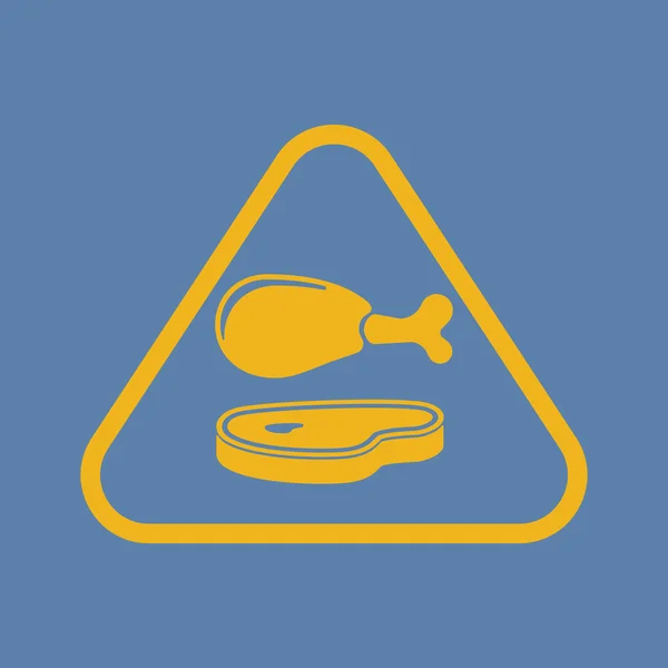 Food icon — Stock Photo, Image