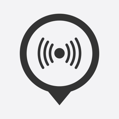 Modern simgenin vektör illüstrasyonu