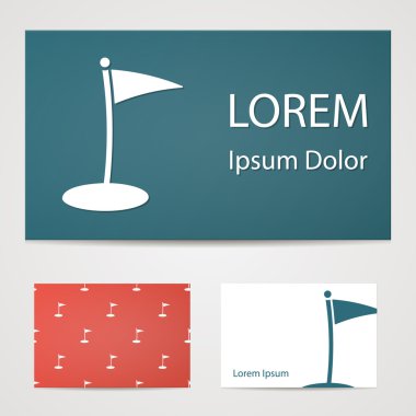 Modern siluet simgesinin vektör çizimi