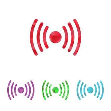 Modern simgenin vektör illüstrasyonu