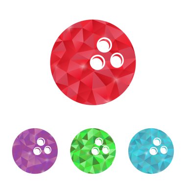 Modern siluet simgesinin vektör çizimi