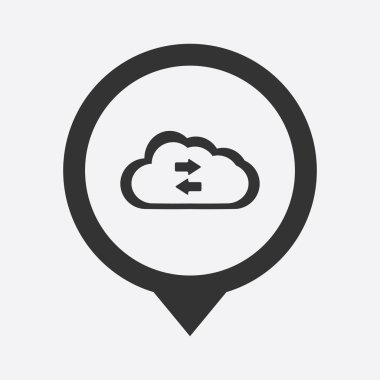 İş ve finans simgesinin vektör illüstrasyonu 