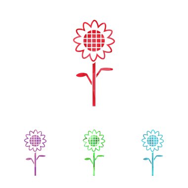 modern çiftlik simgesi