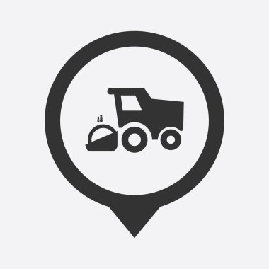 modern çiftlik simgesi