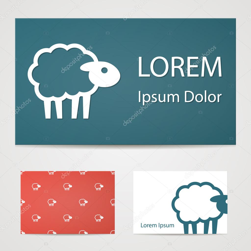 Vector illustration of modern farm icon