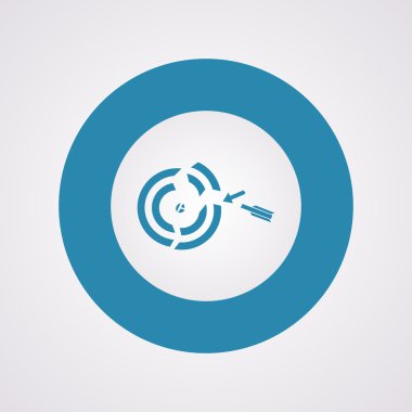 İş ve finans simgesinin vektör illüstrasyonu 