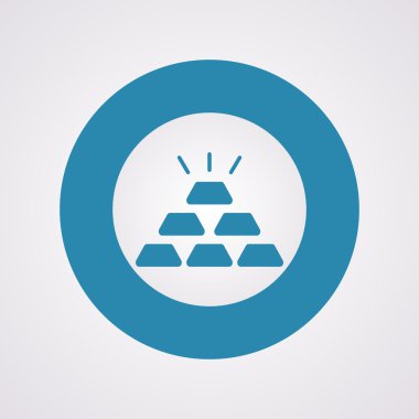 İş ve finans simgesinin vektör illüstrasyonu 