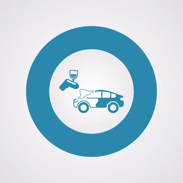 Moderne auto reparatie pictogram — Stockvector