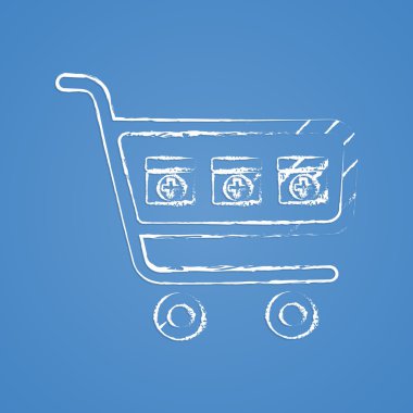 Modern simgenin vektör illüstrasyonu