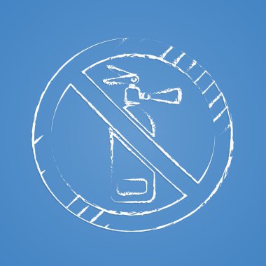 Modern simgenin vektör illüstrasyonu