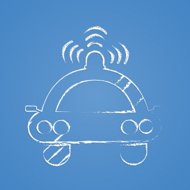 Modern simgenin vektör illüstrasyonu