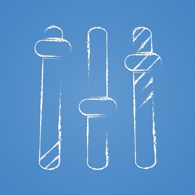 Modern simgenin vektör illüstrasyonu