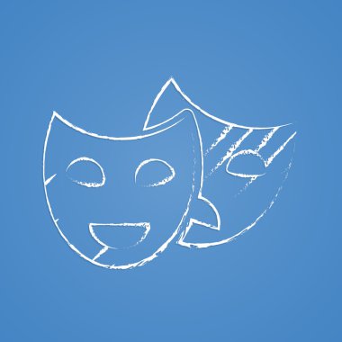 Modern simgenin vektör illüstrasyonu