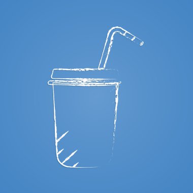 Modern simgenin vektör illüstrasyonu